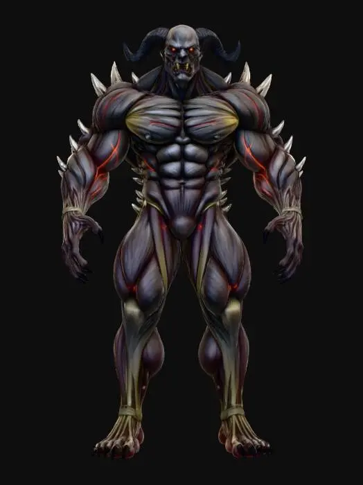3D model for Infernal Titan