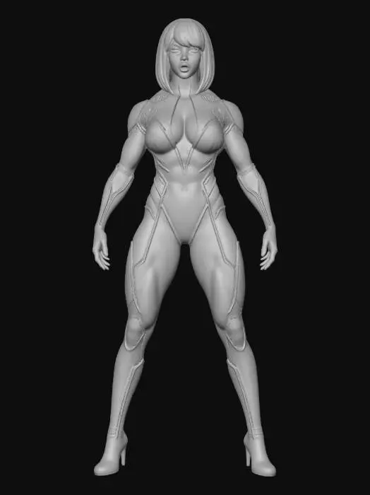 3D model for Neon Sentinels