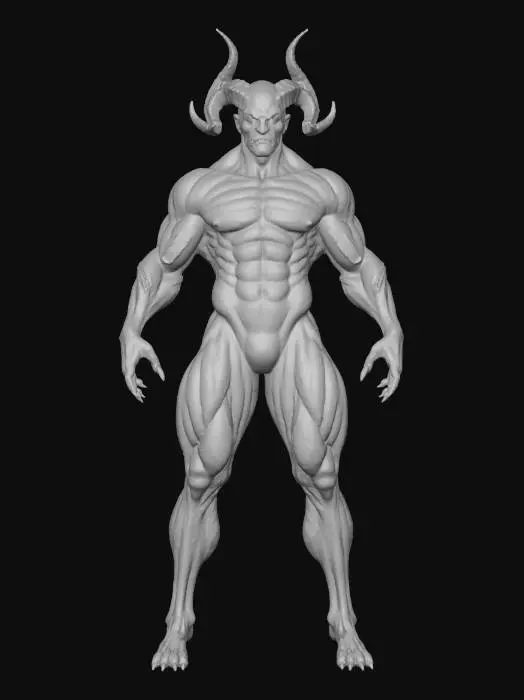 3D model for Infernal Titan