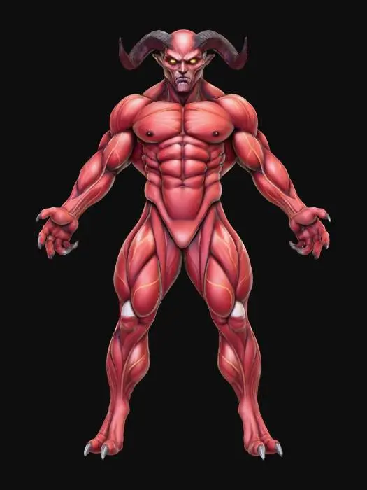 3D model for Infernal Guardian