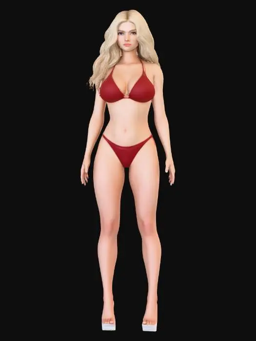 3D model for Beach Serenity