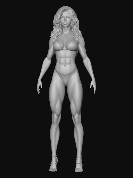 3D model for Emerald Warrior