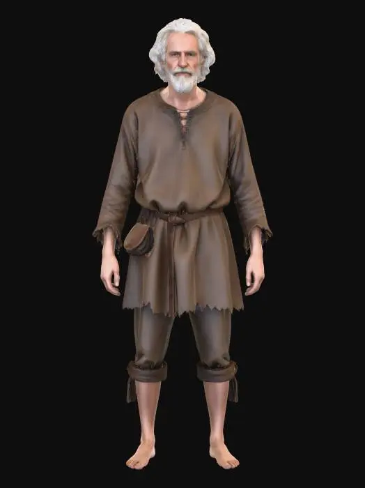 3D model for Timeless Wanderer