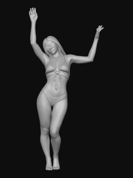 3D model for Red and Hot
