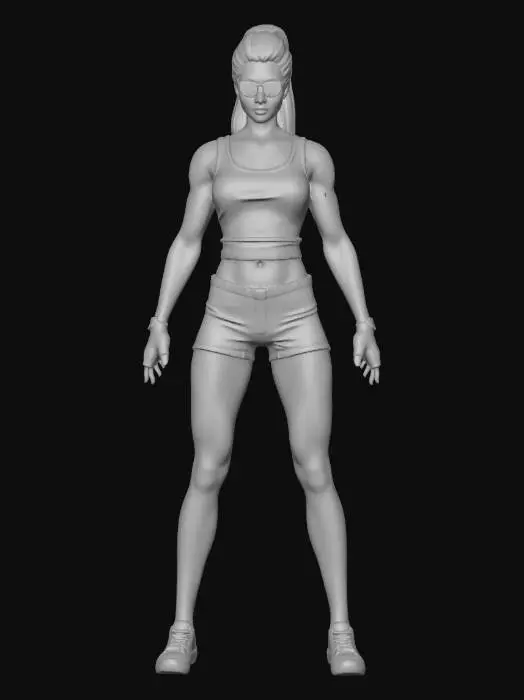 3D model for Camo Strength