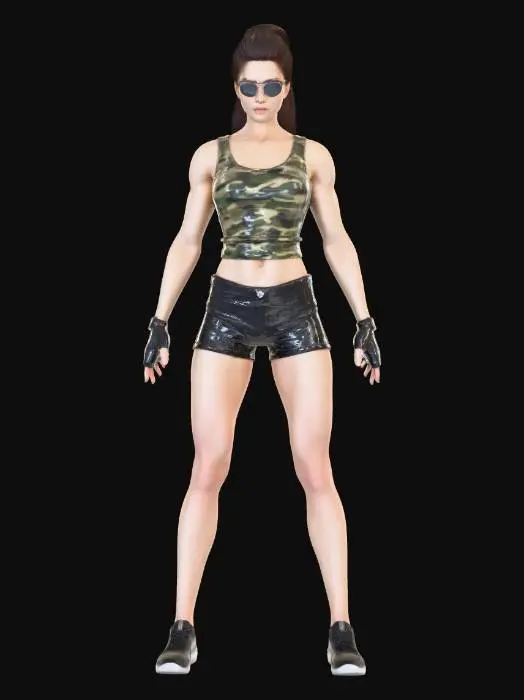 3D model for Camo Strength