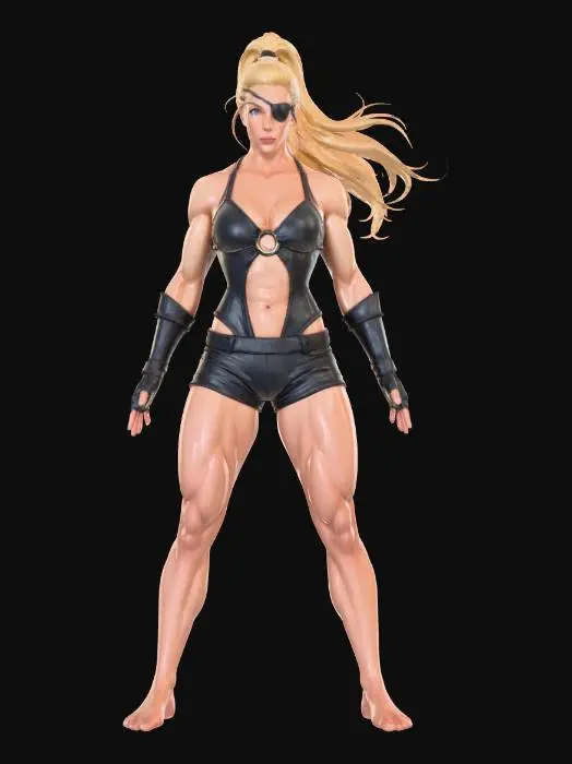 3D model for Pirate Warrior at Dawn