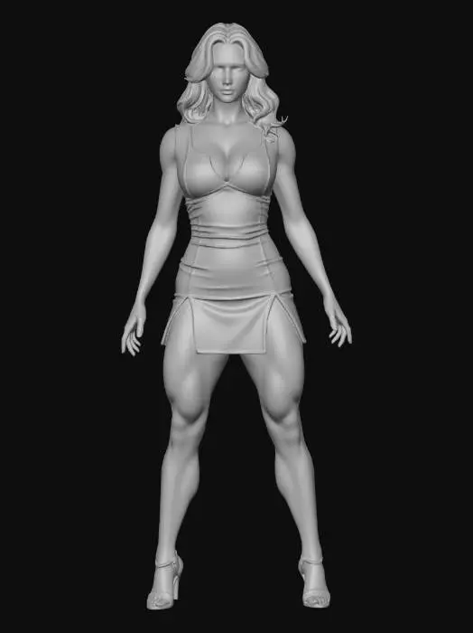 3D model for Crimson Dancer