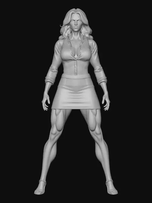 3D model for Commanding Presence