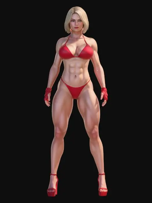 3D model for Paradise Warrior