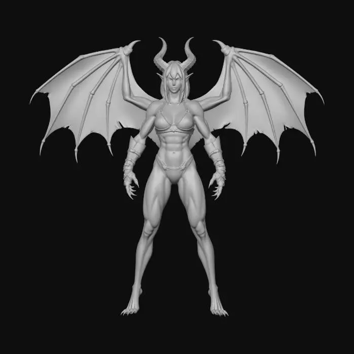 3D model for Infernal Guardian
