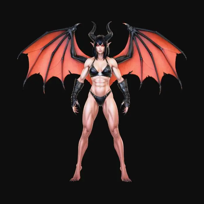 3D model for Infernal Guardian