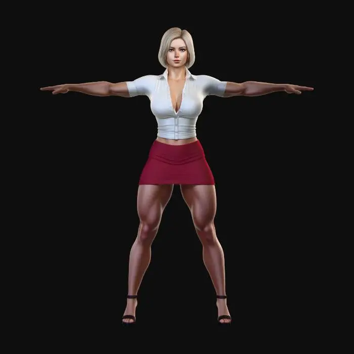 3D model for Power Pose