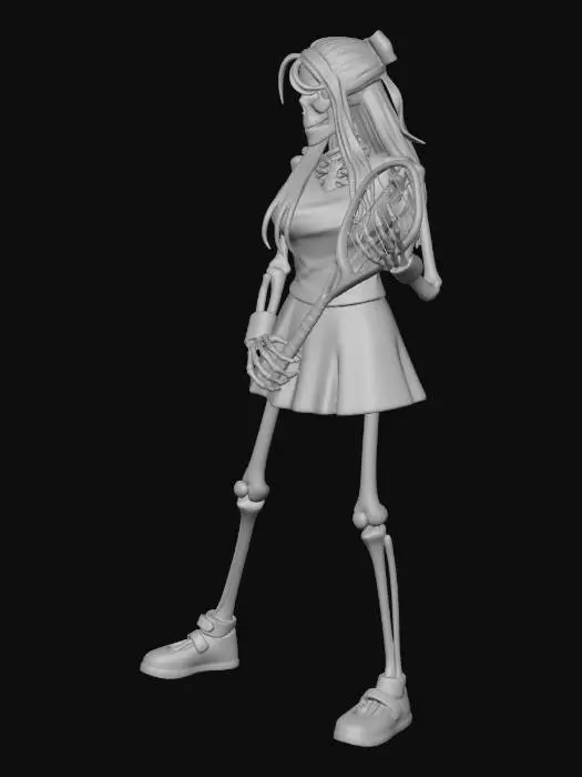 3D model for Tennis Bones Champion