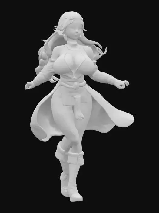 3D model for Columbian Warrior 