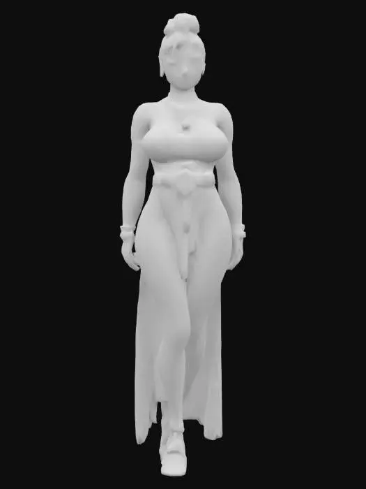 3D model for South African Queen