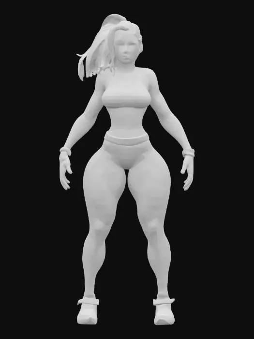 3D model for Strength Unleashed, #SketchTo3D#