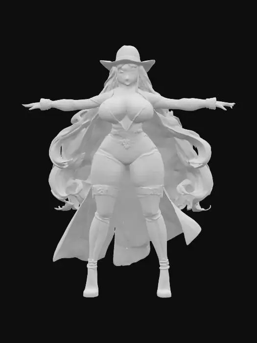 3D model for Mafia Boss, #SketchTo3D#