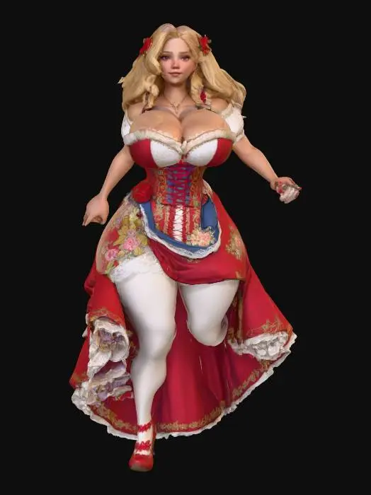 3D model for Bavarian Oktoberfest