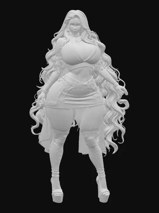 3D model for Glamorous Gold Goddess
