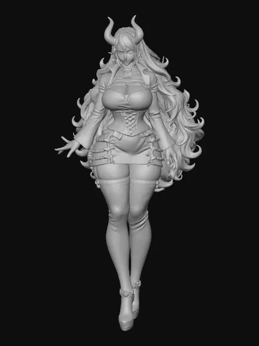 3D model for Sadi-chan from one piece, #villain#