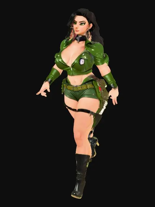 3D model for Evil Tomb Raider, #villain#