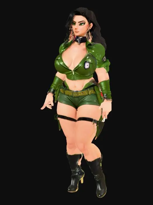 3D model for Evil Tomb Raider, #villain#