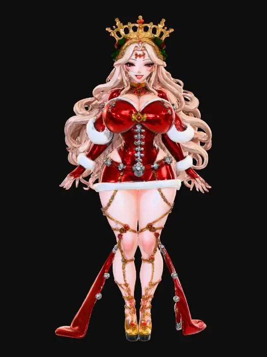 3D model for Holiday Royal Latex Elegance