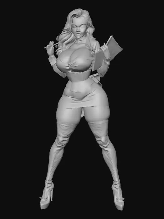 3D model for Christmas Accountant Latex Seductress, #Christmas2025#