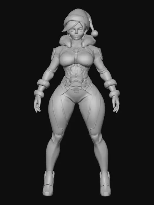 3D model for Santa Tracer, #Christmas2025#