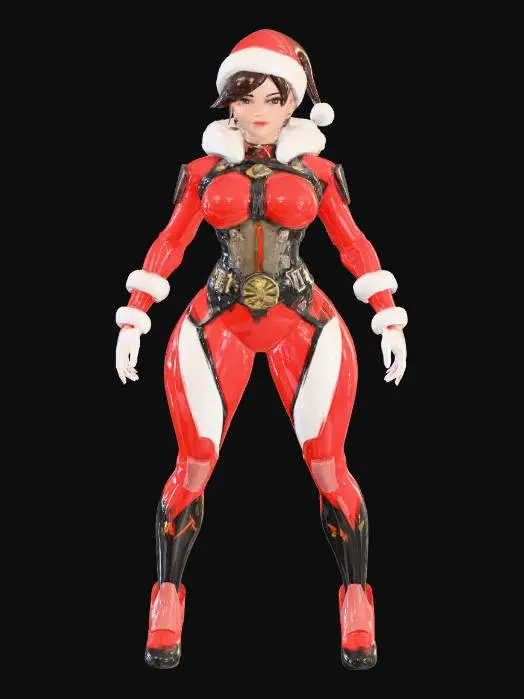 3D model for Santa Tracer, #Christmas2025#
