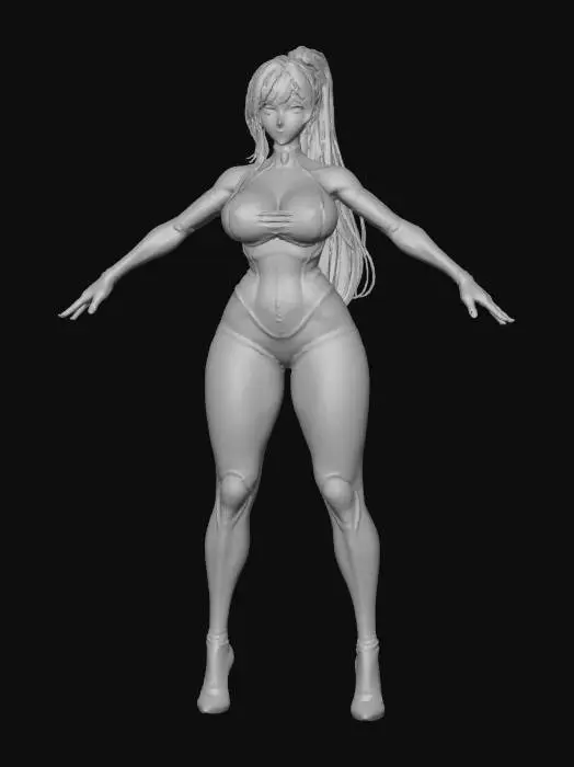 3D model for Enigmatic Elegance