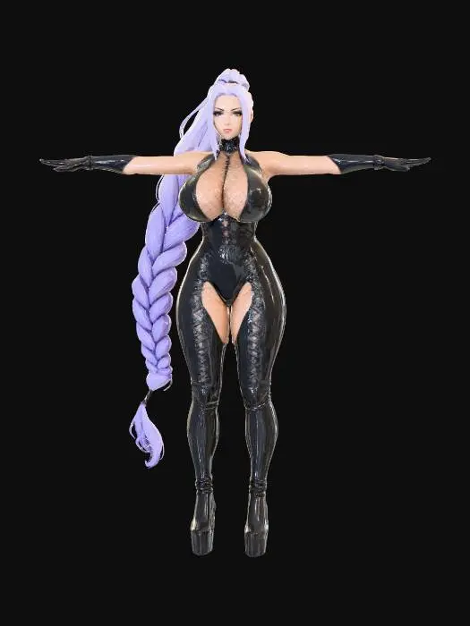 3D model for Mystic Warrior