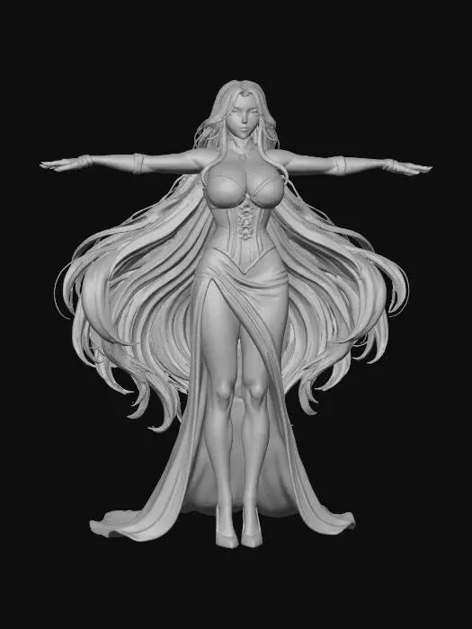 3D model for Sorceress Elegance