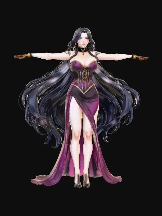 3D model for Sorceress Elegance