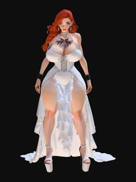 3D model for Crimson Bride