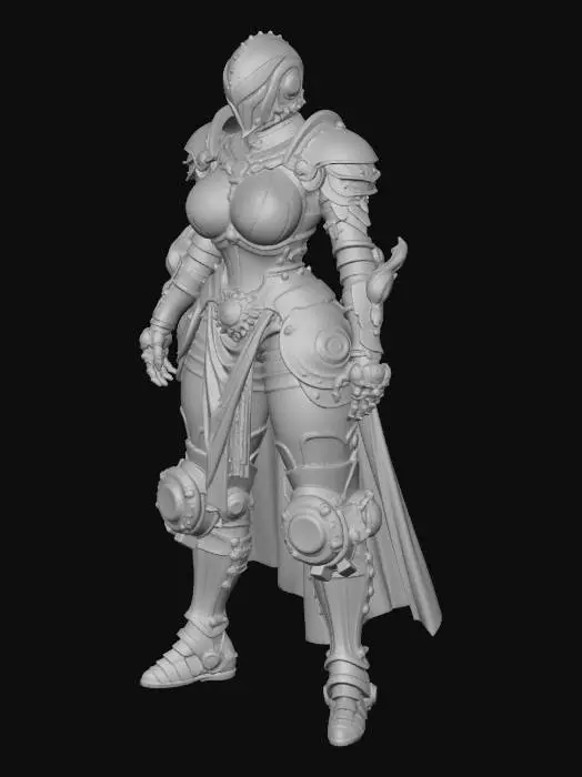 3D model for Ember Female Knight