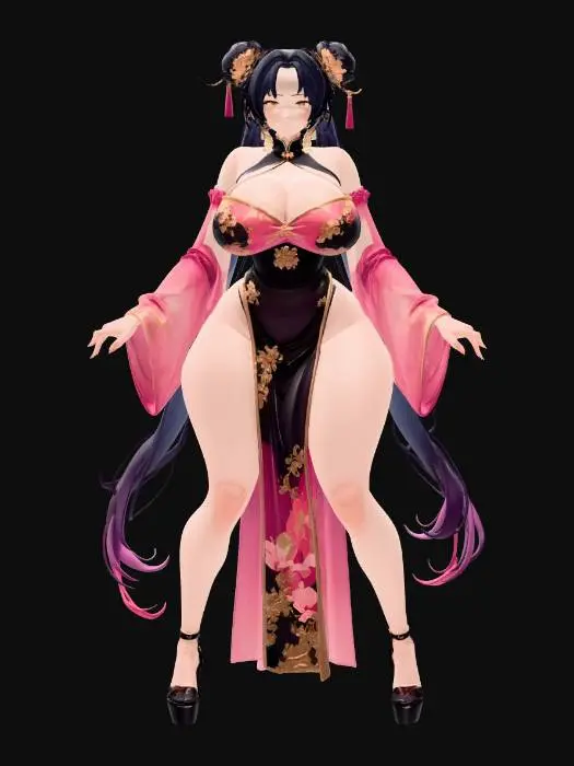 3D model for Crimson Silk Empress