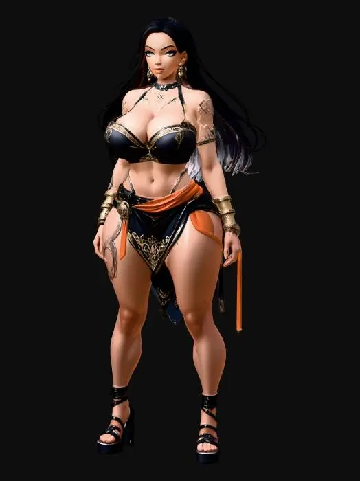 3D model for Obsidian Desert Empress