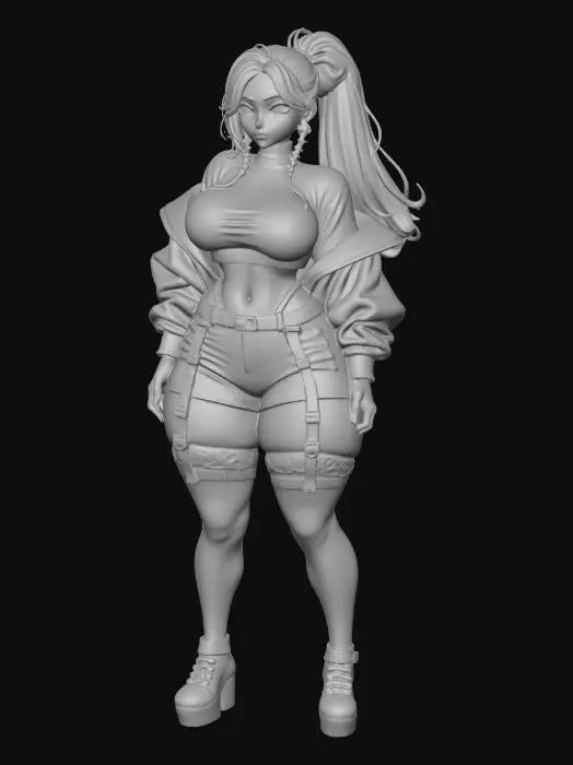 3D model for Midnight Velvet Siren