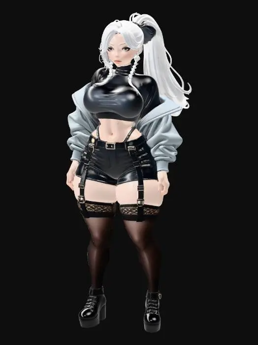 3D model for Midnight Velvet Siren