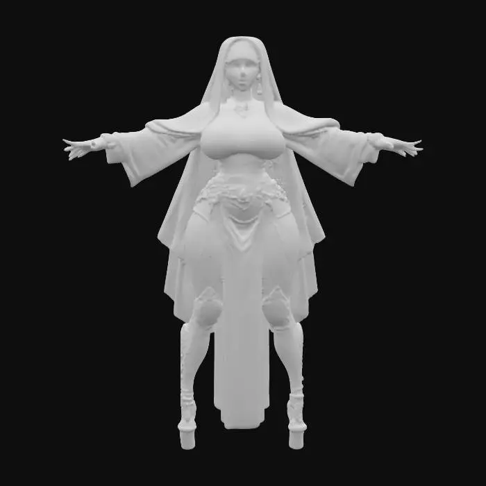 3D model for Crimson Assassin, #PBR#