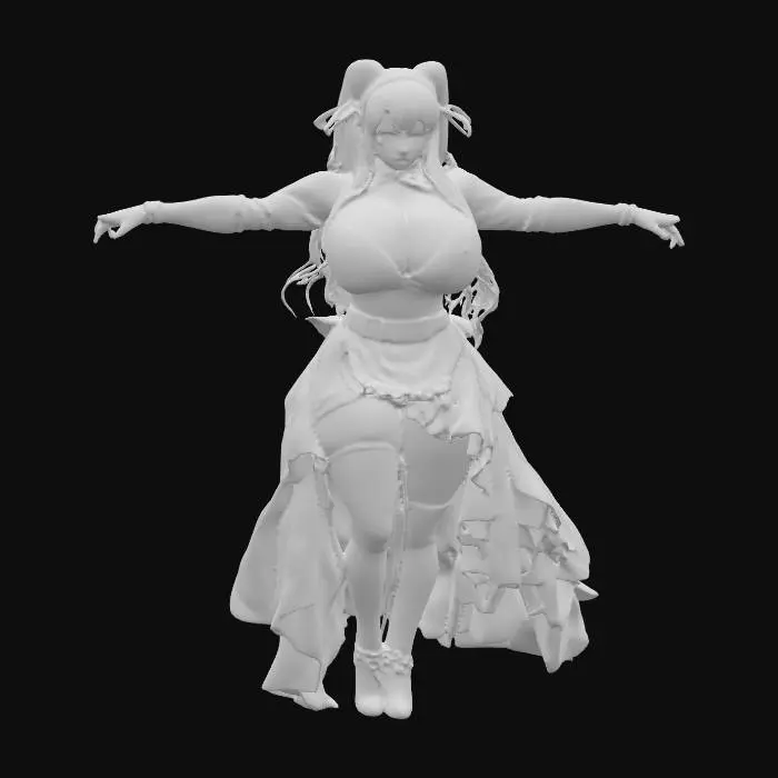 3D model for Yor Forger Maid