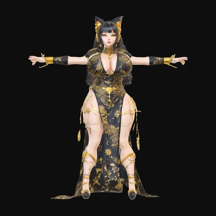 3D model for Koneko Toujou