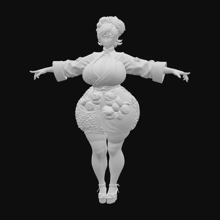 3D model for Sushi Chef, #food#