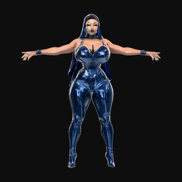 3D model for Guardian of the Abyss