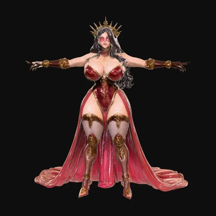 3D model for Crimson Majesty