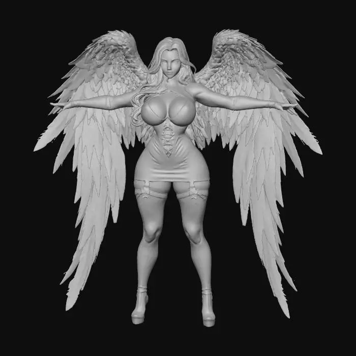 3D model for Dark Latex Seraph