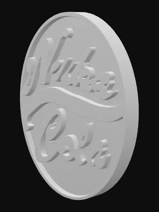 3D model for Nuka Cola Logo