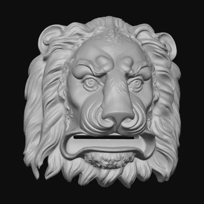 3D model for Lion's Mouth Mailbox